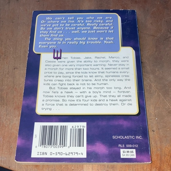 Vintage Animorphs children’s series- book #3 The Encounter - Picture 4 of 7